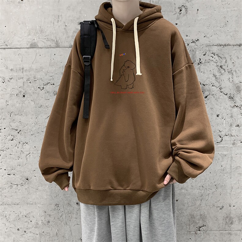 WY2140-P35纯棉连帽卫衣男大码运动帽衫宽松薄外套男,男装卫衣,电商A040