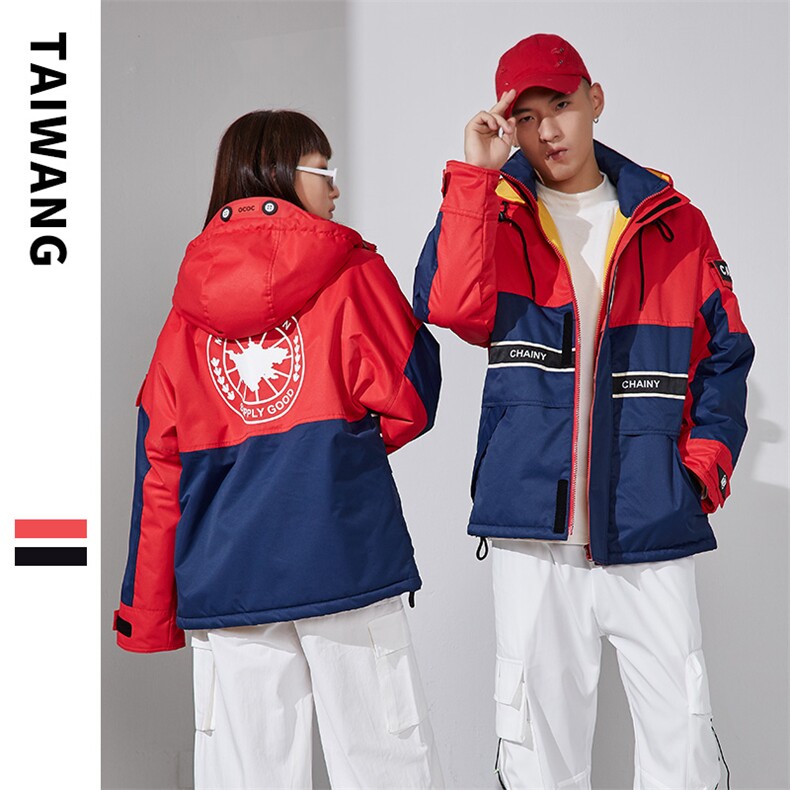 2020冬季新款男复古印花夹棉外套加厚情侣棉衣棉服A436-897-P135,男装棉衣,电商A436