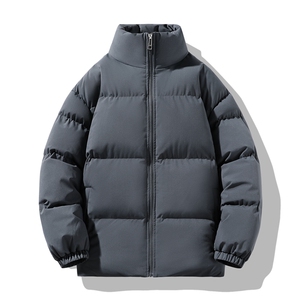 9976-P60 冬季宽松情侣棉衣面包服（八个色）深度库存图片