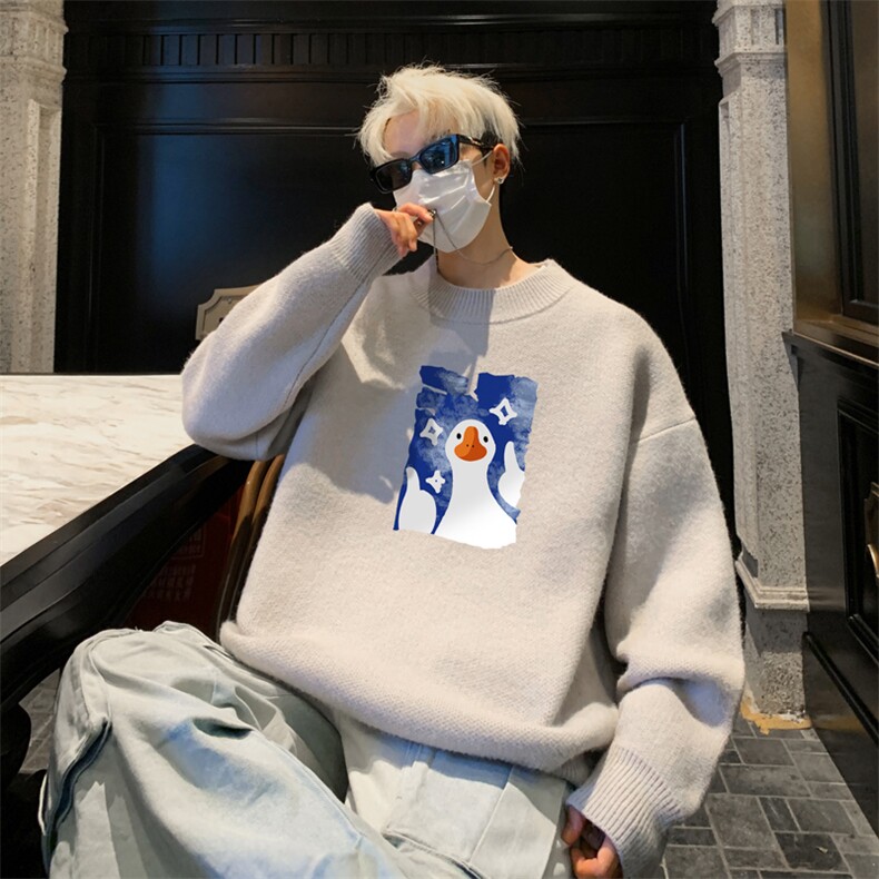 高质量！秋冬季半高领毛衣男加绒加厚线衣男针织衫男MY252-特p38,男装针织衫/毛衣,电商B367