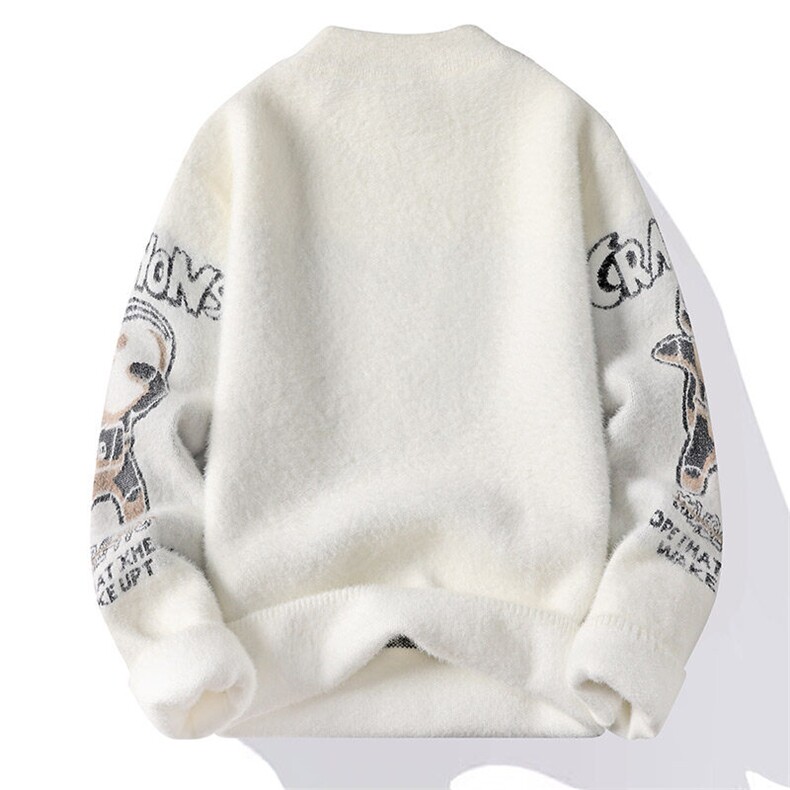 2024【新品】秋冬新款男士仿貂绒针织衫潮流百搭毛衣-M5097-P38,男装针织衫/毛衣,星座1105