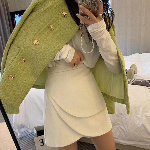 花瓣半裙，女装半身裙，XTZ style