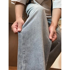 K202-P55控78美式宽松凉感冰丝水洗牛仔裤男夏季薄款休闲裤，男装休闲裤，星座218-5