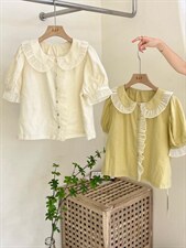 法式少女娃娃领小衫～，其它，DAP