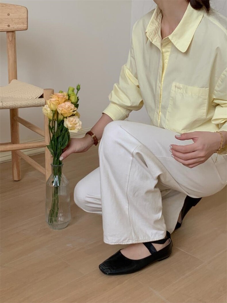 【现货】糖果色韩版宽松衬衣，其它，DAP