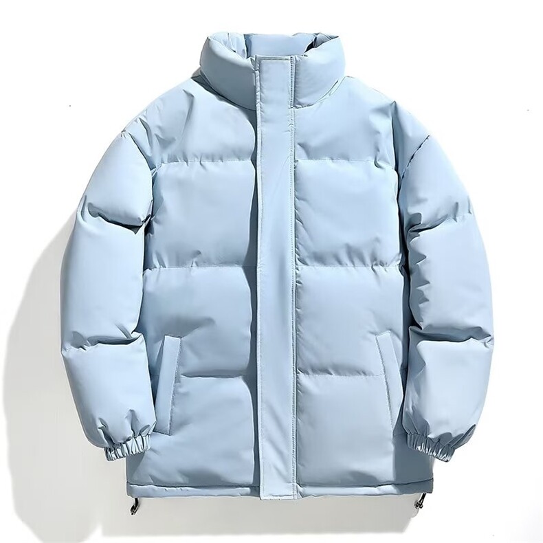 加绒加厚冬款男立领棉衣休闲保暖面包服棉袄外套MY1266P60,男装棉衣,星座1013-1