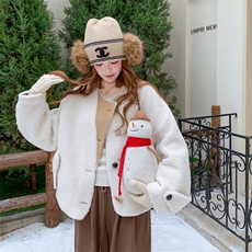 25冬新品皮毛一体外套YY1-P195-K298，女装棉衣/棉服，2C305