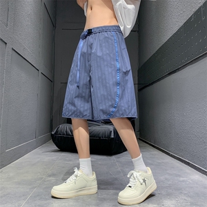 夏季工装短裤男ins潮牌休闲百搭潮流痞帅五分裤D02519-P40图片