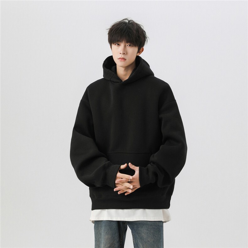 大货430g足克重8结构帽子重磅短款连帽卫衣TTTB01-P60控88，男装卫衣，星座1315
