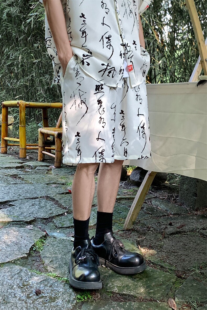 毛笔字套装TZ77836特P50衬衫DCS77837特P30DK77838特P20套装控98,男装衬衫,星座226-1