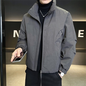 数据男士羽绒服标50保暖外套纯色休闲上衣B317/86562/P195图片