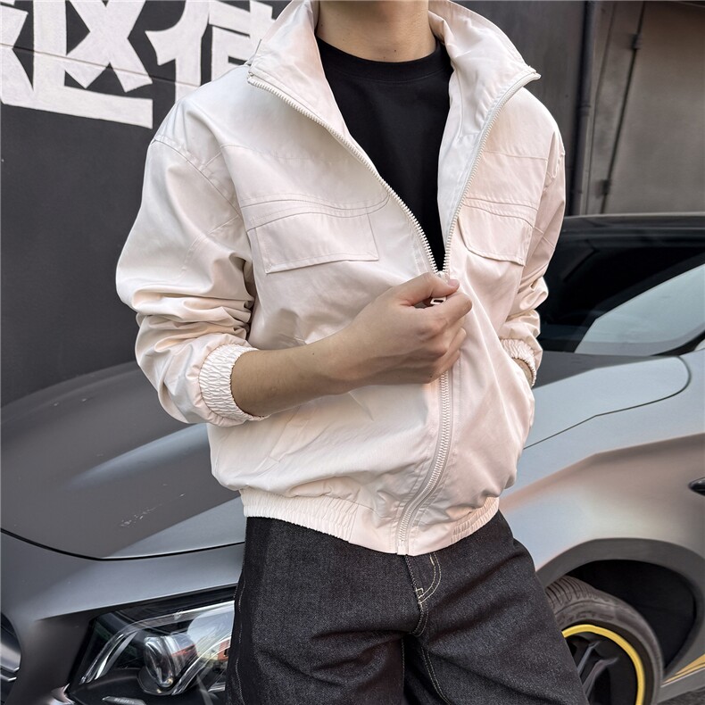 JK009硬汉风春季工装美式游骑兵夹克聚酯纤维(M-5XL)TP55，男装夹克，电商A088