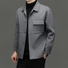 M6826-78钱塘2020-3冬季厚款商务休闲百搭中年男士夹克外套P323，男装夹克，钱塘207-3