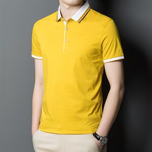 宽松2023年潮流上衣翻领短袖夏季衬衫纯色百搭POLO衫 P55,男装Polo衫,星座1105-3