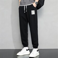 休闲裤男22秋冬新款舒适百搭运动裤潮牌修身工装裤学生卫裤Z907，男装休闲裤，星座815-2