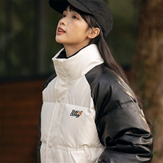 2026冬季新款男装日系潮牌拼色宽松休闲棉服加厚外套MY380-F148，男装棉衣，电商A101（原外27）