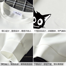 T4035-P25加绒P35简约帅气百搭长袖t恤男大码胖子卫衣薄外套，男装卫衣，电商A040A