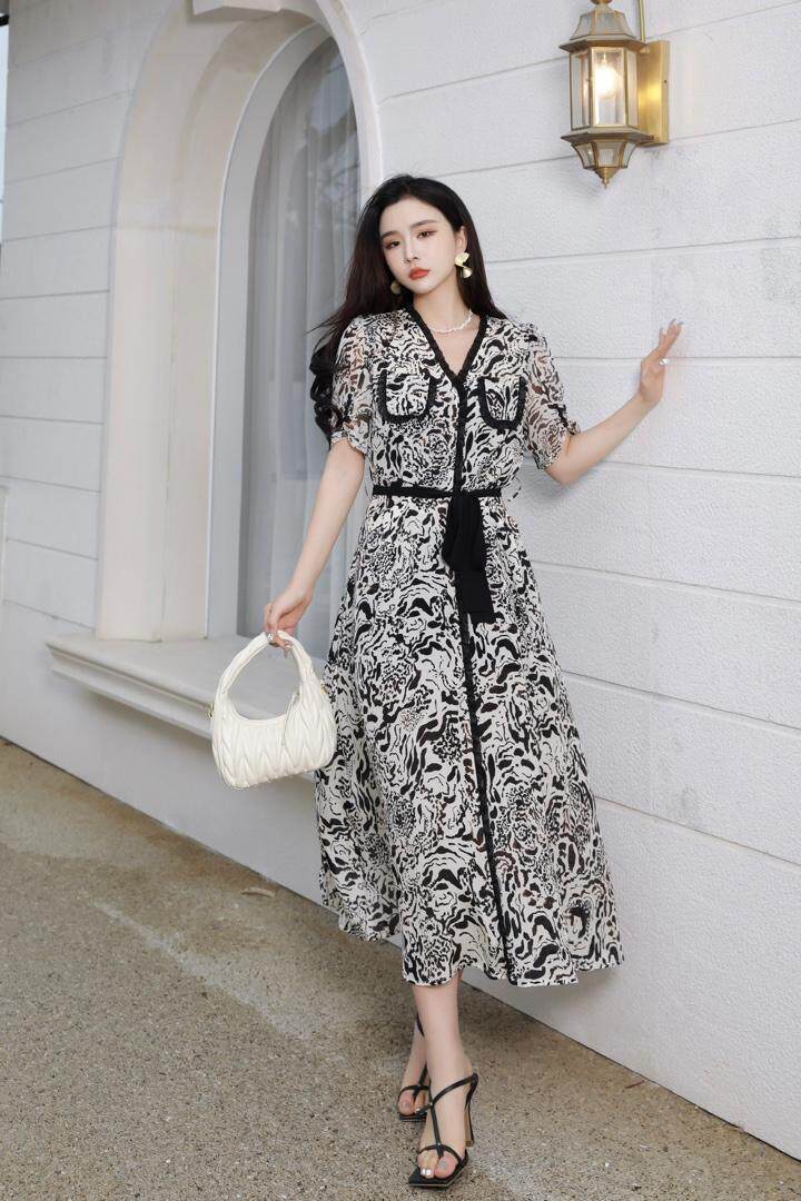 2023夏装连衣裙，女装连衣裙，贻思茗