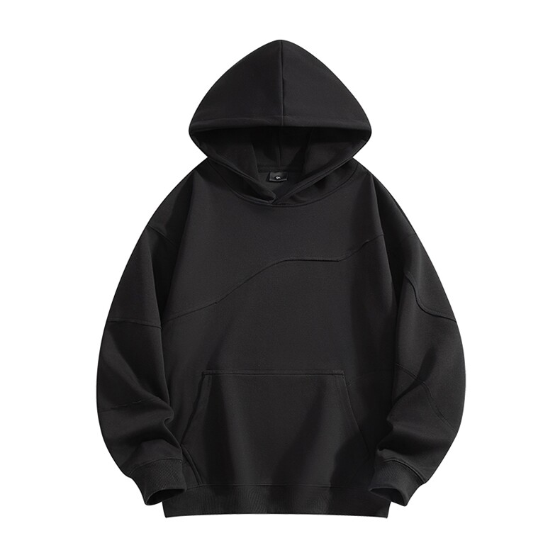 秋季现货纯色宽松二开卫衣男DSA157B-W6996-特P45,男装卫衣,电商A157B