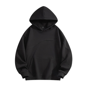 秋季现货纯色宽松二开卫衣男DSA157B-W6996-特P45图片