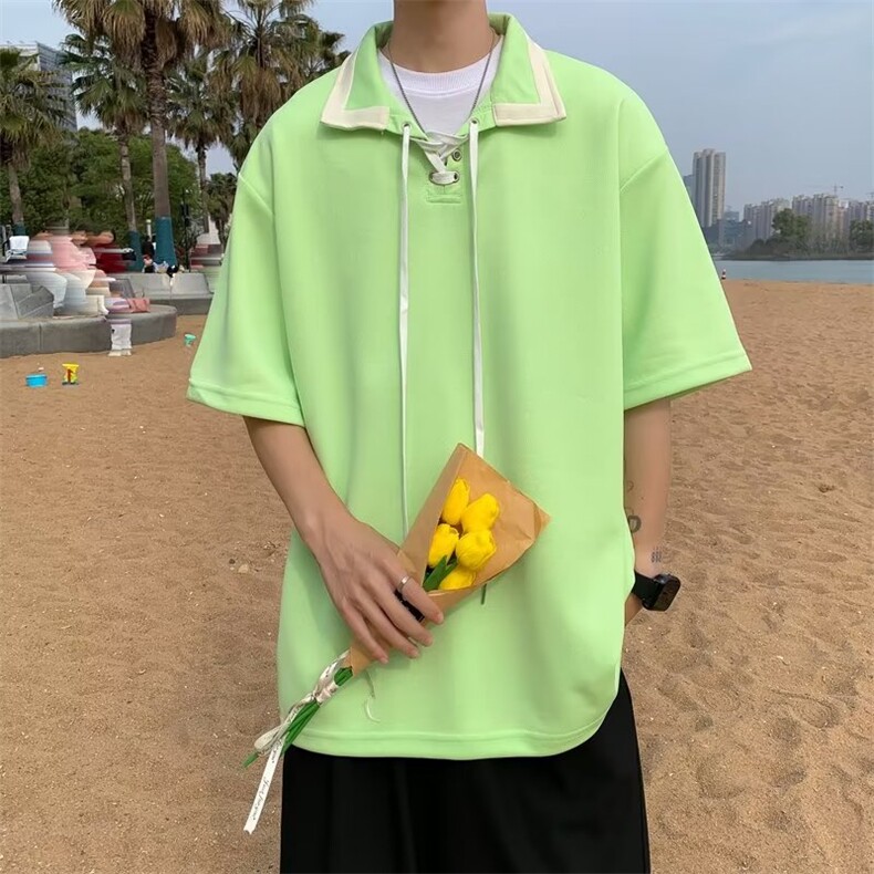 标准男青春流行T恤圆领时尚潮牌城市风貌新款潮流夏季短袖ins,男装T恤,星座716-2