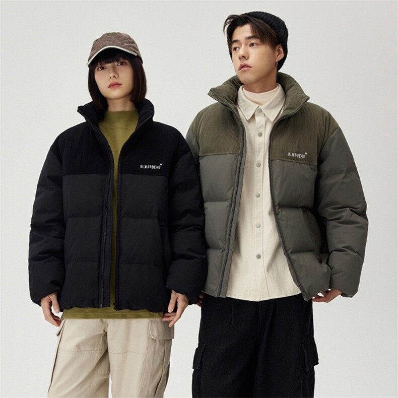 情侣款羽绒服女高级感冬季女短款2025新款韩版90鸭绒女士外套平湖，女装羽绒服，灵动羽绒服工厂