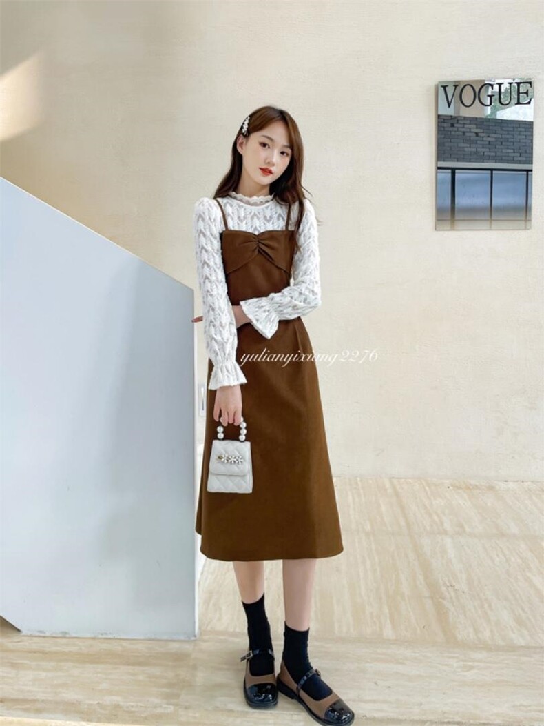 秋冬新品连衣裙，女装连衣裙，雨恋依香(1F)