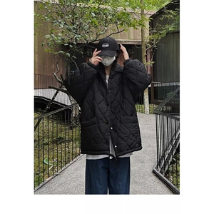 羊羔毛外套女加绒棉衣女款2025新款秋冬季韩系设计感小众棉服图片