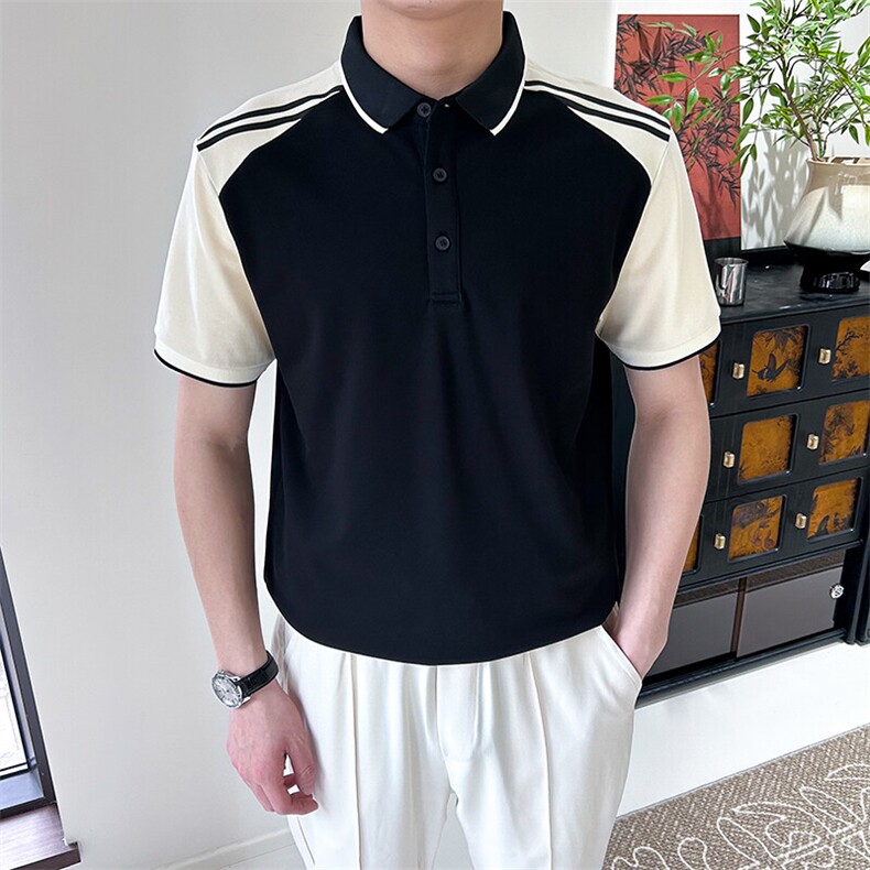 夏季设计款短袖polo衫翻领薄款A3106-P50,男装Polo衫,星座1012-1