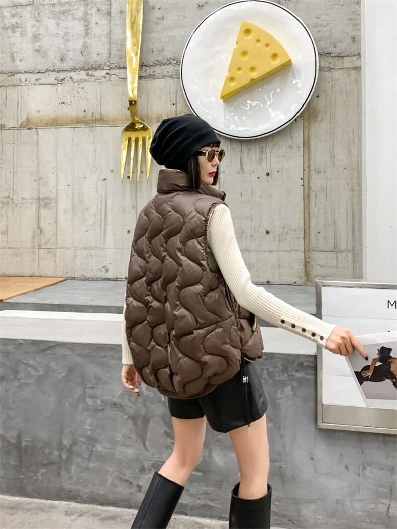 新款羽绒马甲！，女装马甲，YUSIJIA 雨思佳