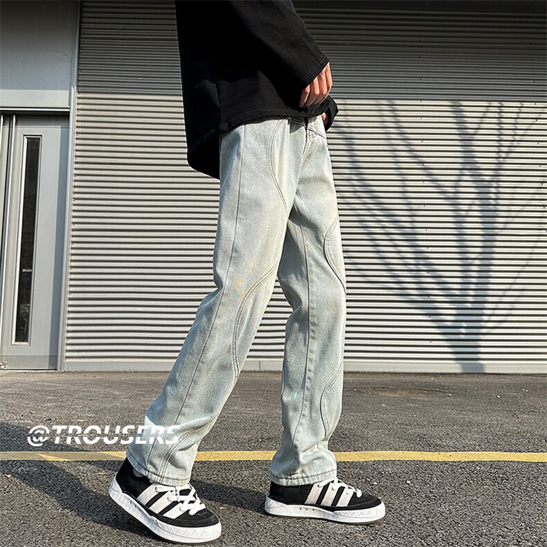 B258-K2334-P60控78牛仔裤面料成分：78%22%聚酯纤维,男装牛仔裤,电商B258