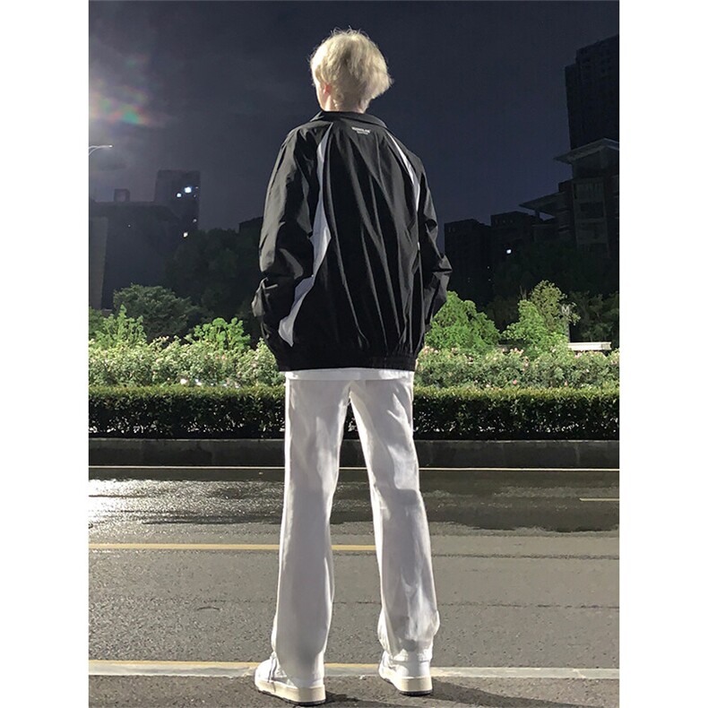 cleanfit弹力纯白色修身直筒牛仔裤KZ01-P55,男装牛仔裤,星座310A-4