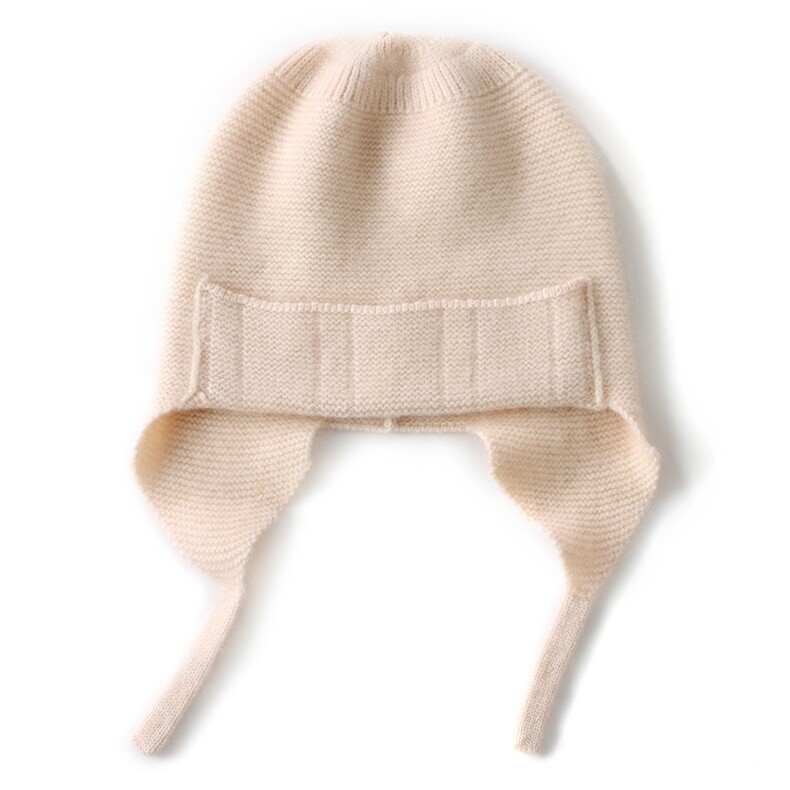 时尚保暖儿童护耳帽秋冬必备舒适百搭可爱设计，童装儿童配饰，臻歆羊绒