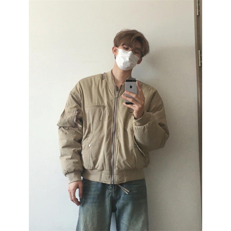 【有货】JR534CC-特P80 Bomber飞行夹克棉服男加厚棒球服外套图片