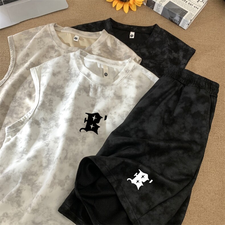 量大图低自动【有货】背心套装C403A-TZT25662-P55,男装休闲套装,电商C403A