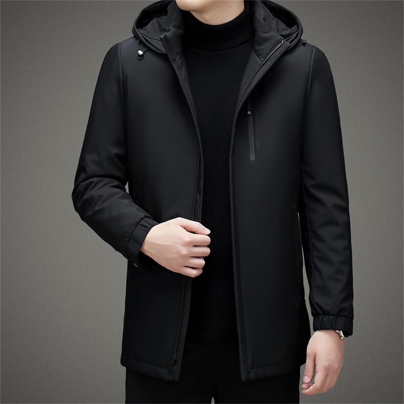 BAMJ-89055钱塘2020-2冬季厚款商务休闲中年男士简约羽绒服P200,男装羽绒服,钱塘207-2