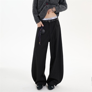 春季美式ins高街hiphop弯刀休闲西裤货号K25113P55图片
