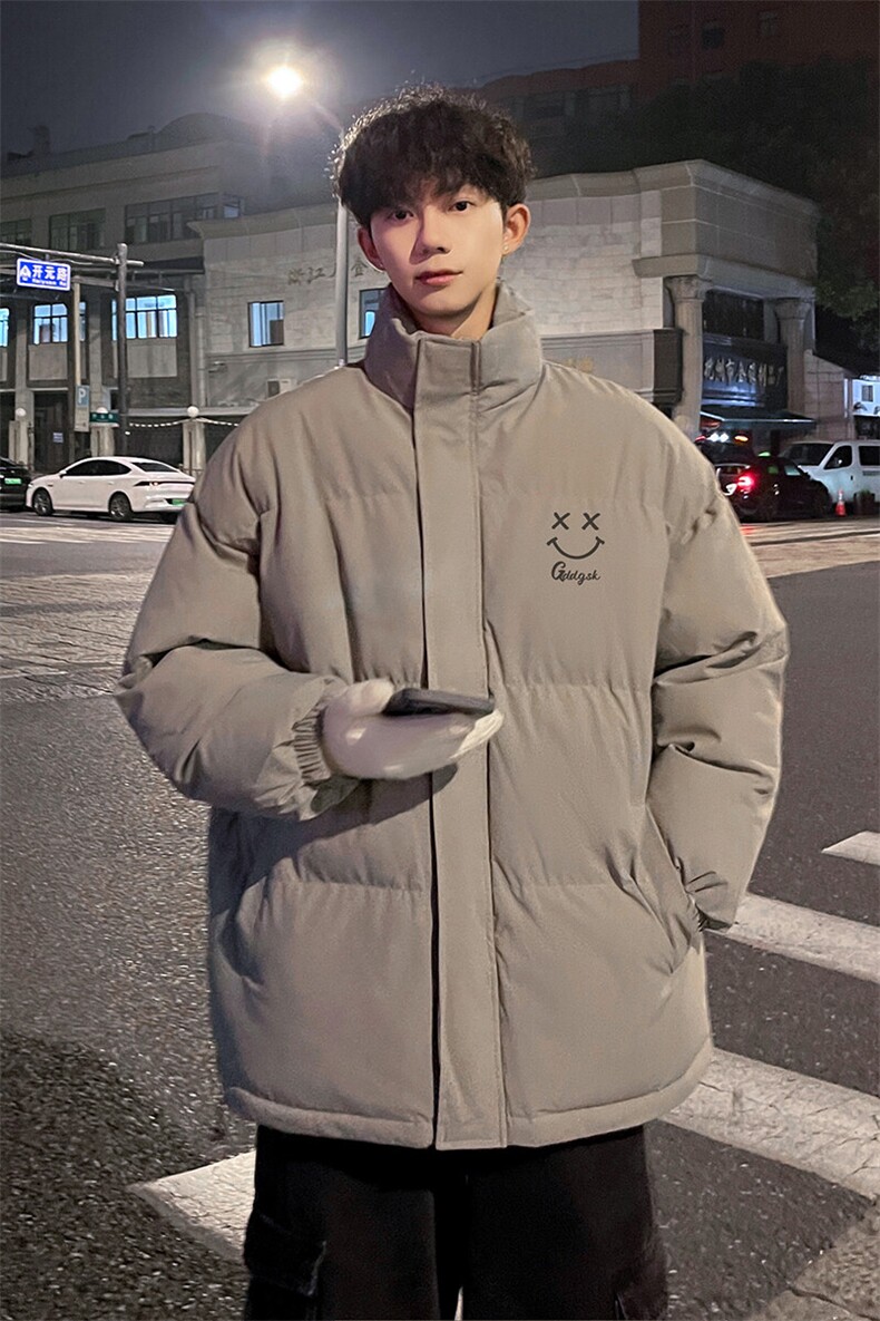 外景冬季加厚面包服男宽松保暖棉衣休闲大码立领外套MF00379/P90,男装棉衣,电商B316