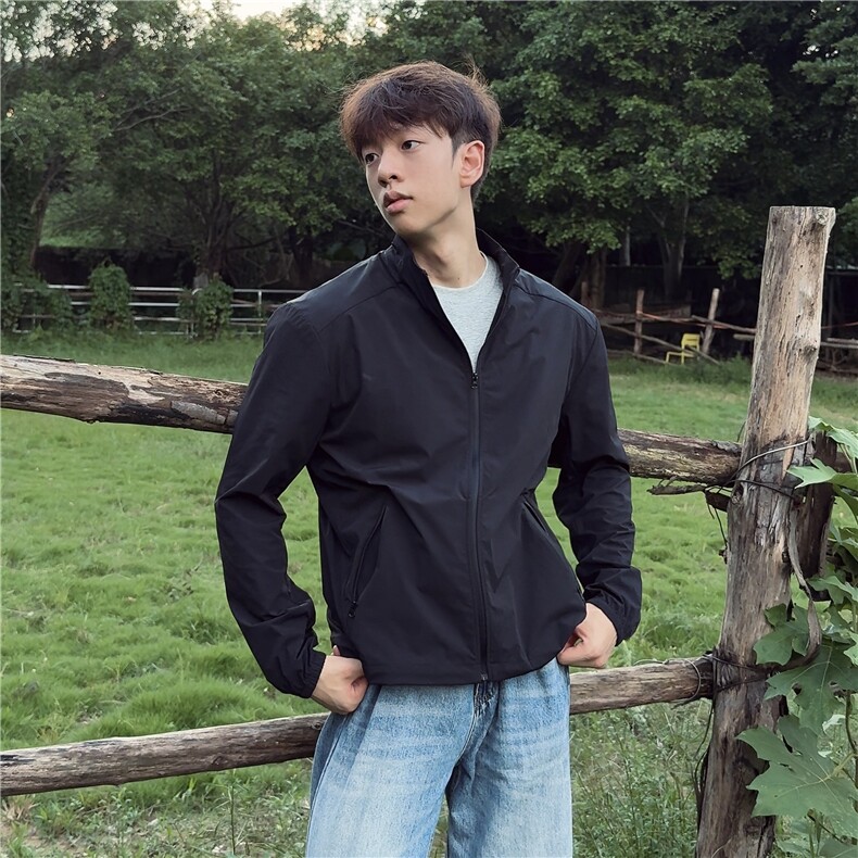 1506/QW2250/P46季轻薄速干立领防晒衣防紫外线骑兵透气钓鱼服,男装防晒衣,星座1506