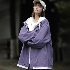 现货假两件夹克男二开冲锋衣外套DSA157B-JK763-P68，男装夹克，电商A157B