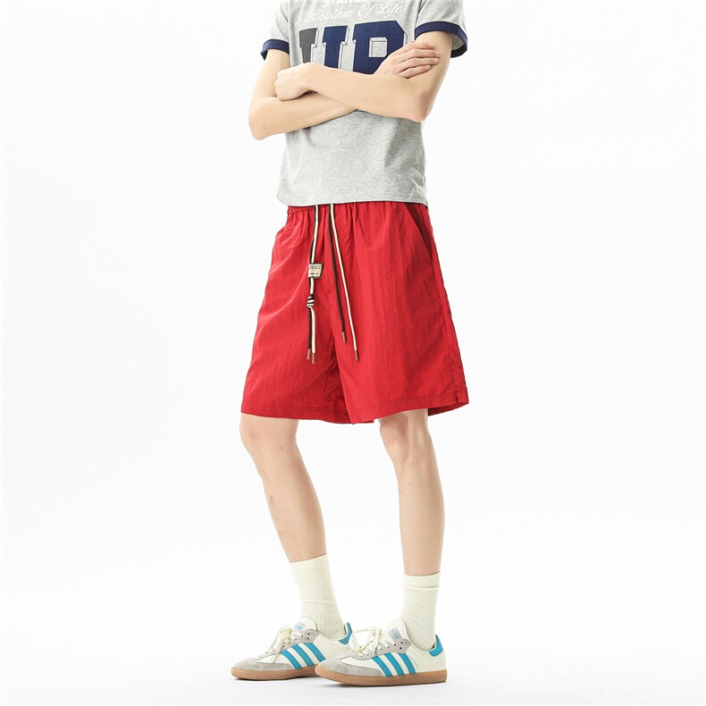 夏季冰丝凉感三分速干休闲短裤DK057无影墙锦纶(S-2XL)TP22,男装休闲裤,电商A088