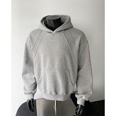 重磅boxy短款全棉450克拉链连帽卫衣套头外套男RH5351-特P50，女装短外套，星座610B-1
