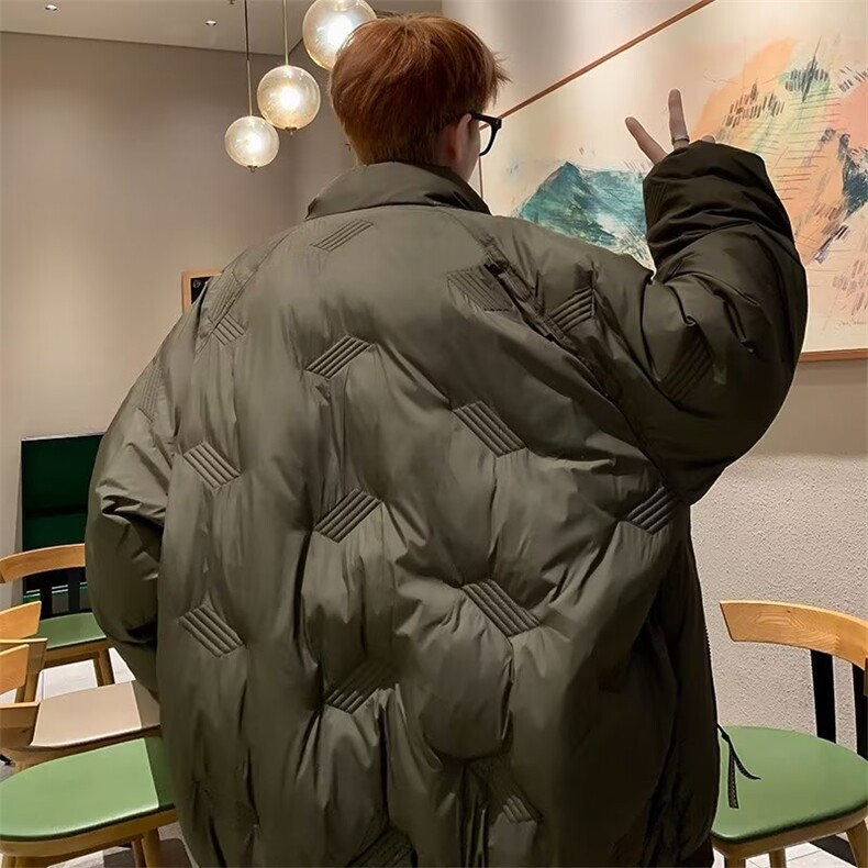 高质量棉衣男韩版潮流高街帅气面包服2024冬季ins外套MF053-P83,男装棉衣,星座412-3