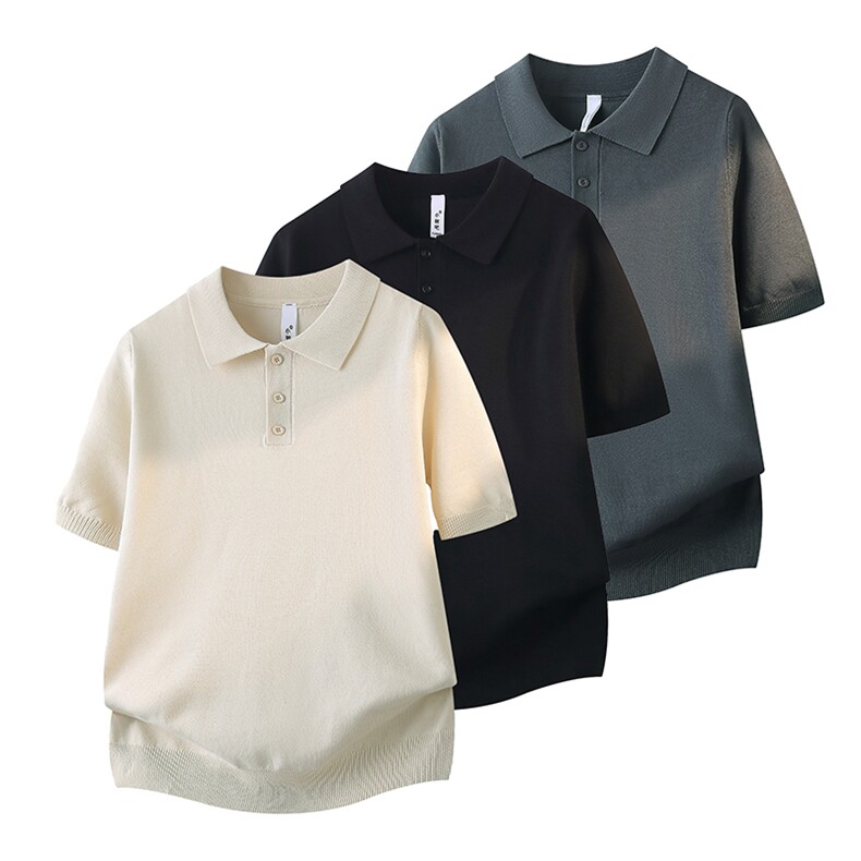 2026新款短袖极熟风高级通勤短袖POLO衫男夏季痞帅商务，男装T恤，星座617A-2