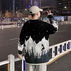 毛衣男冬季韩版潮流圆领毛衣MY93P42，男装针织衫/毛衣，星座1116-2