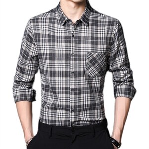 YL6934男士2023年秋季长袖衬衫帅气商务休闲青年免烫修身衬衣P50，男装衬衫，电商B360