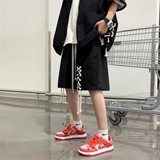 网红炸街套装发型师潮牌男装高级感衬衫短裤两件套TA06P50，男装休闲套装，星座1116-2