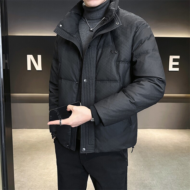 皮羽绒服男冬季2024新款加厚防寒服外套A313-8838-P215控价298,男装羽绒服,电商A313