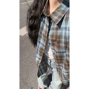 短袖格子衬衫 6604特P32图片