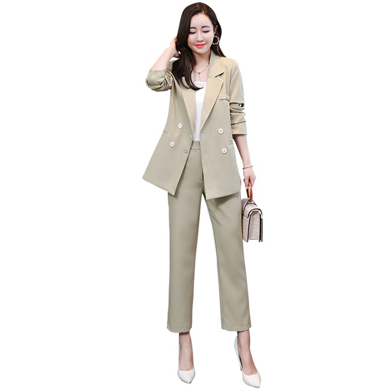 时尚优雅潮流气质套装/套裙2021年春季长袖宽松休闲,女装套装/套裙,曼娅璐